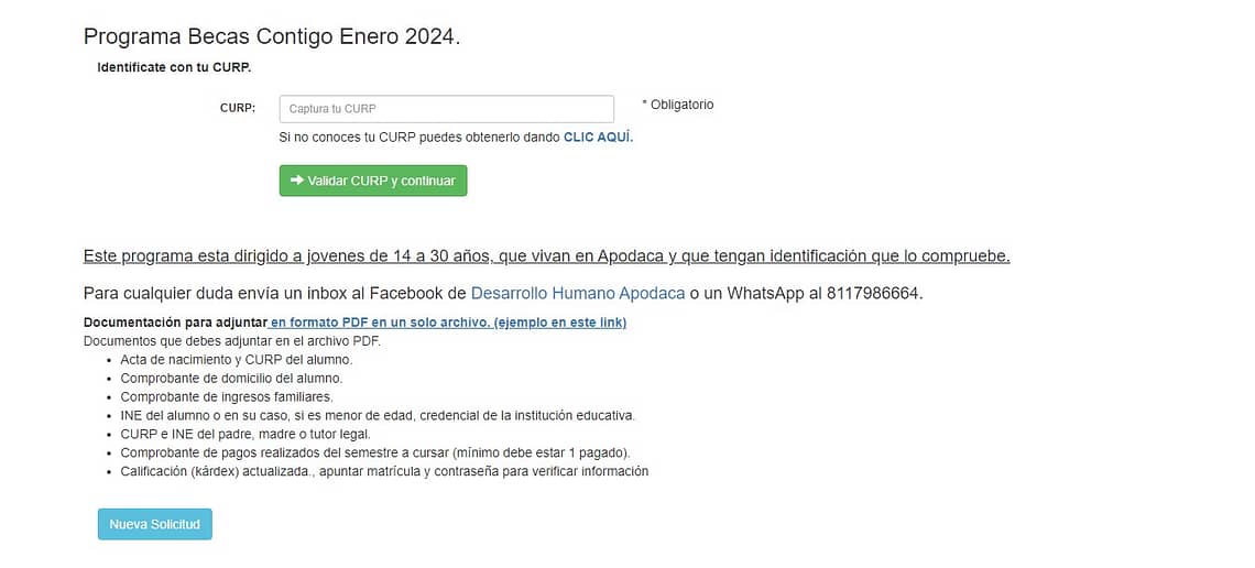 Becas Contigo Apodaca Registro Fechas Y Requisitos