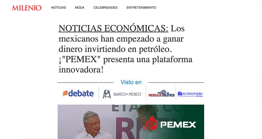 ¿invertir En Pemex Ten Cuidado Con Este Fraude Datanoticiasemk 2051