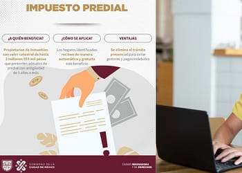 Condonación de predial CDMX 2023