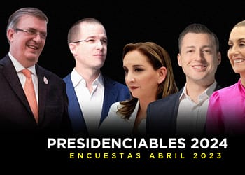 encuestas presidenciables 2024 abril 2023 mas recientes PORTADA