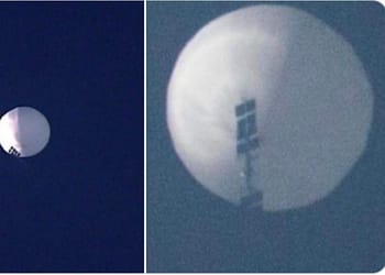 El Pentágono ha estado vigilando este globo durante varios días mientras avanza por el norte de Estados Unidos | Foto: Twitter @mundoanomalo