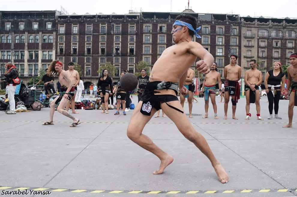 El juego de pelota se practica en distintas sedes | Foto: Gaceta UNAM 