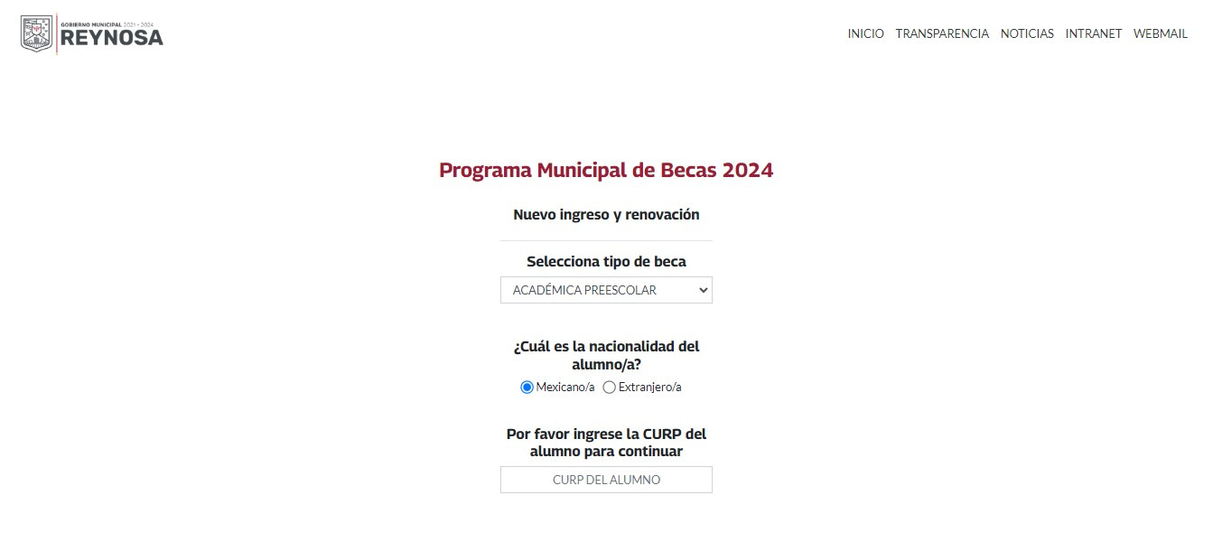 Registro becas municipales Reynosa 2024 fechas y requisitos