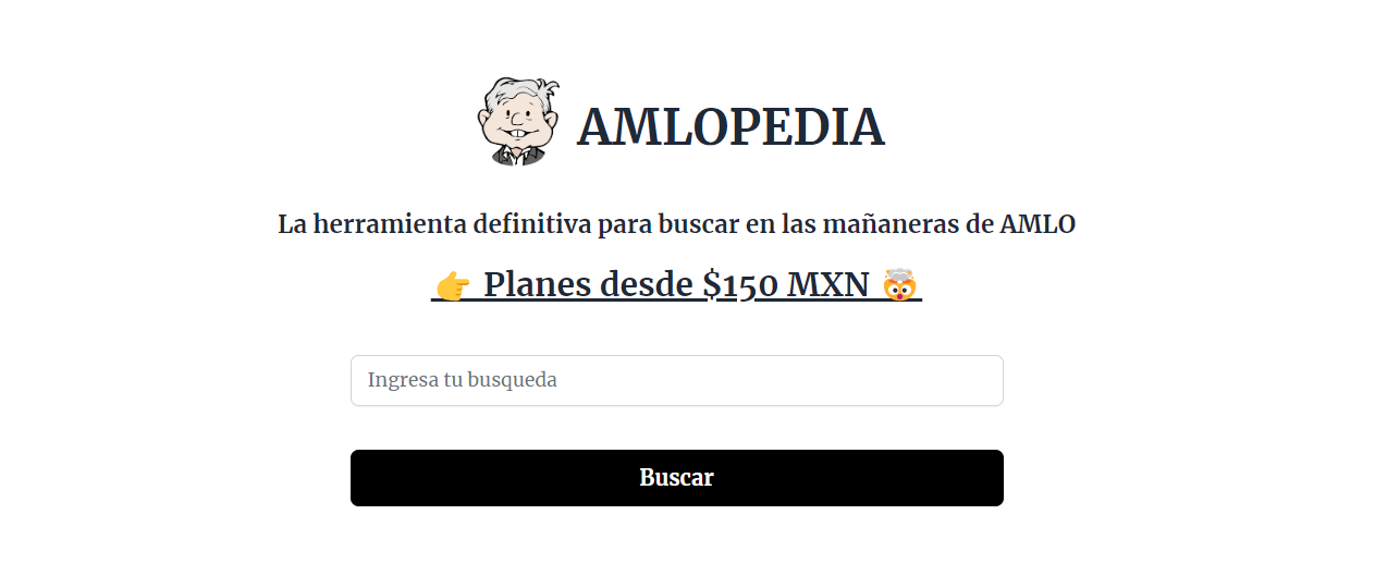 AMLOpedia es una página que tiene una versión gratuita y dos de paga. FOTO: Captura de pantalla