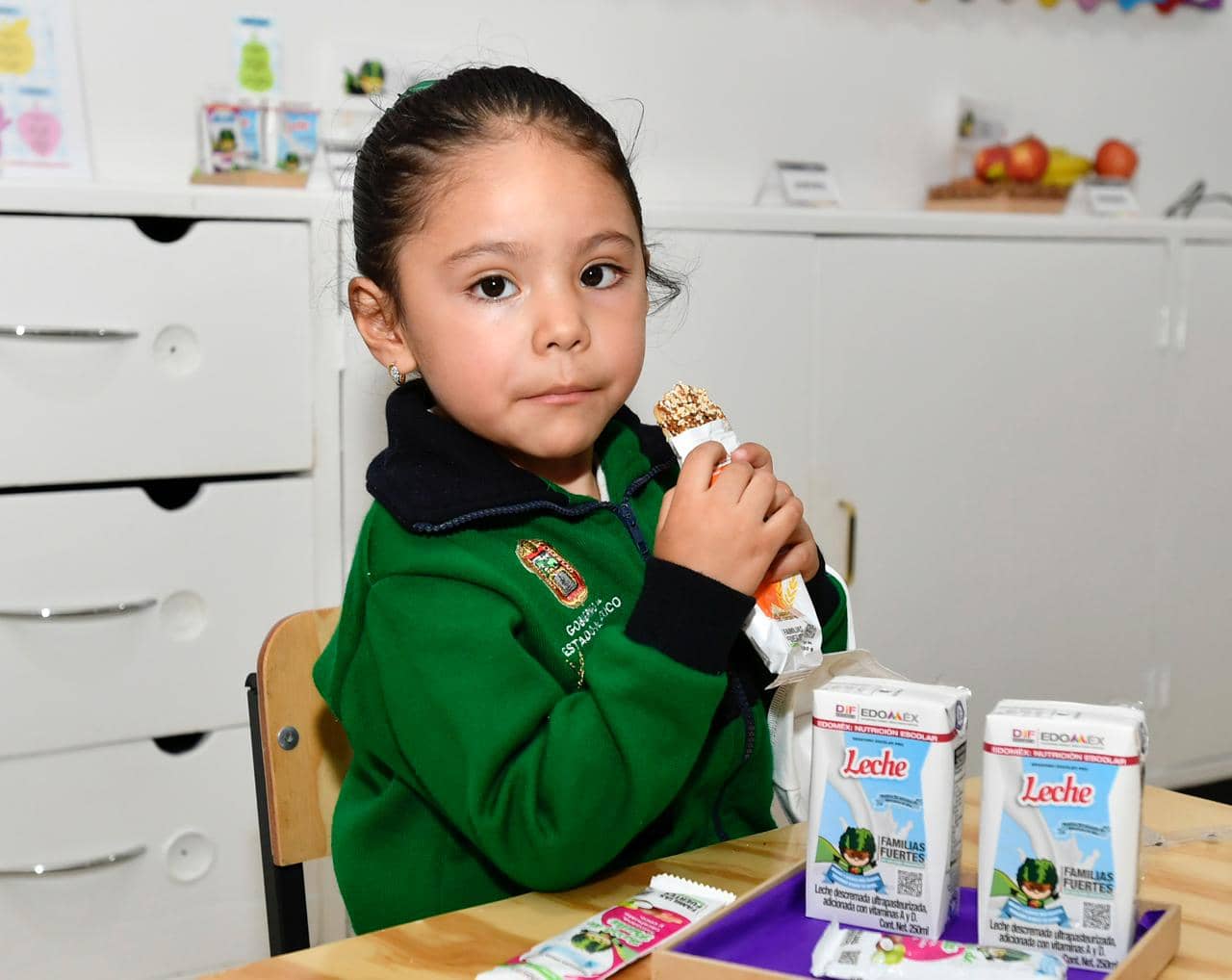 Los niños ya podrán tener acceso a desayunos escolares gratis en Edomex | Foto: Gobierno Edomex 