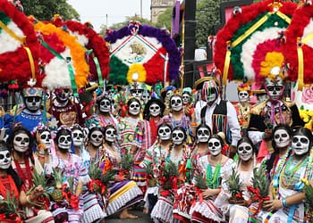 Estas son algunas de las formas de participar en el tradicional Desfile de Día de Muertos | Foto: Jefatura de Gobierno