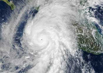 ¿Cuándo inicia la temporada de huracanes 2023? El huracán Patricia fue el huracán más grande del hemisferio norte Foto: NASA