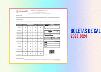 BOLETAS DE CALIFICACIONES 2023 2024