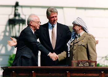 La trágica muerte de los Acuerdos de Oslo. Foto: Wikimedia.