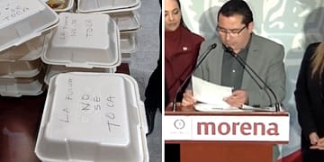 Diputado de Morena ofende a reportera y la prensa abandona conferencia; luego les mandan tortas para pedir disculpasportada