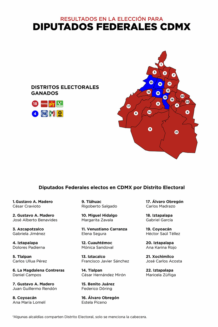 diputados federales electos 2024 mapa cdmx_
