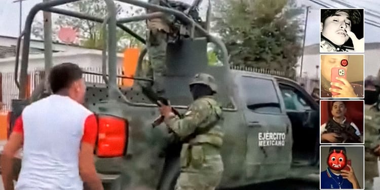 Militares en Nuevo Laredo son delincuentes los jóvenes asesinados
