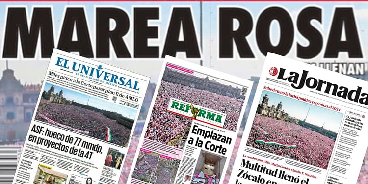 Prensa tradicional, portadas Foto: Datanoticias