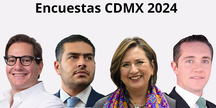 Encuestas jefe de gobierno CDMX 2024