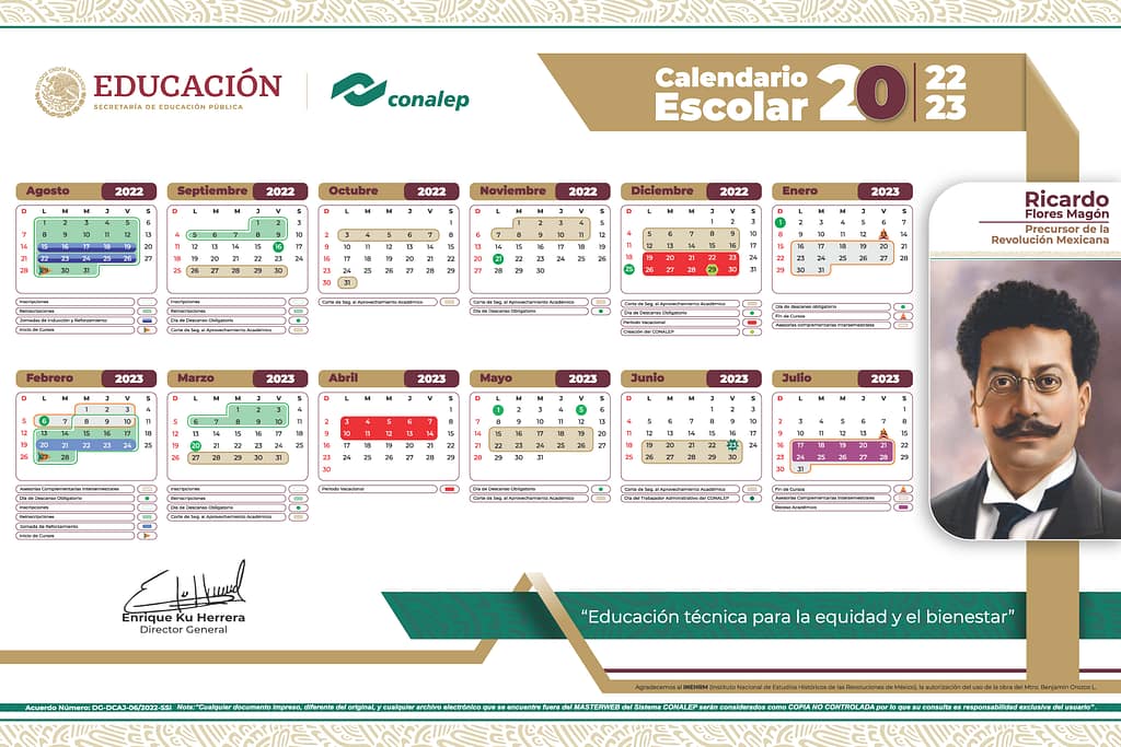 Las clases en el CONALEP iniciaron en agosto y terminarán el próximo 13 de enero de 2023 | Foto: CONALEP
