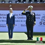 Ricardo Trevilla Trejo (izquierda), es el Secretario de Defensa electo por la presidenta Claudia Sheinbaum Pardo para el periodo 2024-2030