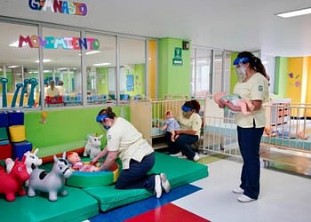 Además de las guarderías de la alcaldía Coyoacán, hay estas opciones en el IMSS | Foto: IMSS