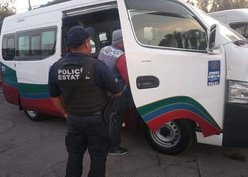 De acuerdo con la Secretaría de Seguridad del Edomex, el robo a transporte de pasajeros ha aumentado en las últimas semanas | Foto: SS Edomex