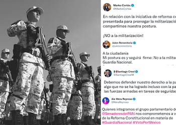 militarización