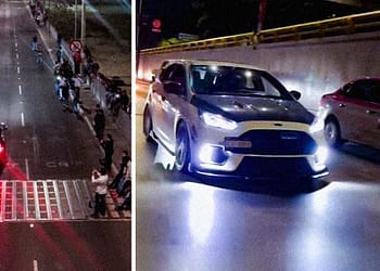 Usan calles de la CDMX como pistas para arrancones y carreras clandestinas portada