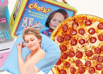 Cobija de pizza regalos divertidos broma dia de reyes portada