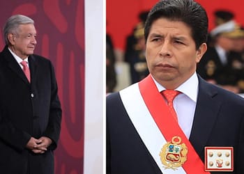 La condición fue aceptada pero cuando iba a la embajada de México, lo arrestaron | Foto: AMLO y Wikipedia