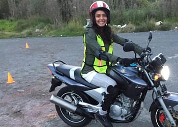 Desde el 31 de julio del 2021, entró en vigor la operación de las licencias A1 y A2, que permiten conducir, de manera segura, una motocicleta en la capital del país. Foto: Twitter.