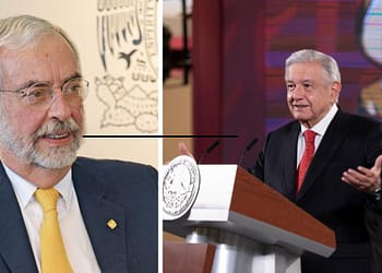 La UNAM no ha expresado si se retirará o no el título a la ministra pues lo turnó a la Secretaría de Educación Pública | Foto: Gaceta UNAM y AMLO