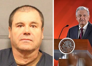 La petición de El Chapo es que debido a las condiciones denigrantes, regrese a México y se le den las condiciones de Derechos Humanos para lograrlo | Foto: Wikipedia y Gobierno de México