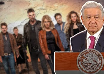 AMLO critica las narcoseries pintan un mundo color de rosa, dice portada