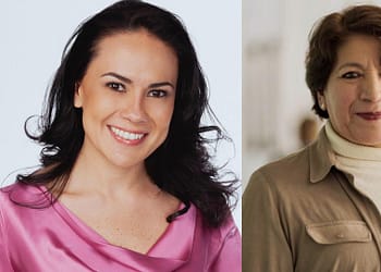Delfina Gomez y Alejandra del Moral, las mujeres que podrían gobernar el Edomex.