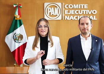 “García Luna nunca ha sido militante de Acción Nacional. Fue un funcionario de gobierno de primer nivel que, si se corrompió, debe pagar por sus actos”: PAN. Foto: Captura de pantalla Twitter.