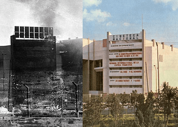 El material almacenado en la Cineteca Nacional estaba mal catalogado, por lo que no se sabe realmente cuántas cosas se perdieron en el incendio. FOTO: RRSS