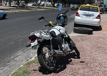 Motocicleta de la CDMX Foto: EH