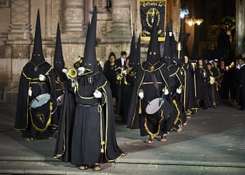 Inicio de la Procesión del Silencio SLP.