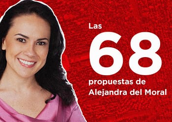 las 68 propuestas de campaña de alejandra del moral portada