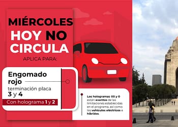 Hoy No Circula 31 de mayo 2023