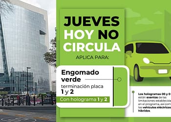 Hoy No Circula 15 de junio 2023