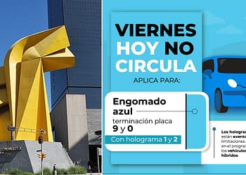 Hoy no circula 16 de junio 2023