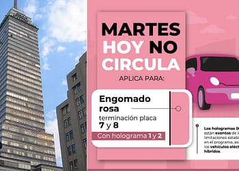 Hoy No Circula 20 de junio 2023