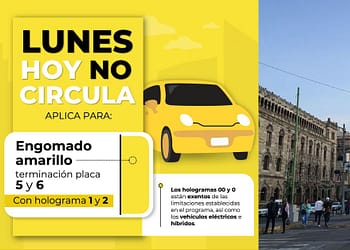 Hoy no circula 5 de junio 2023