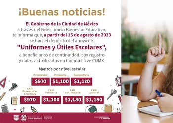 útiles y uniformes escolares