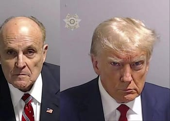 La detención de Donald Trump y Rudolf Giuliani