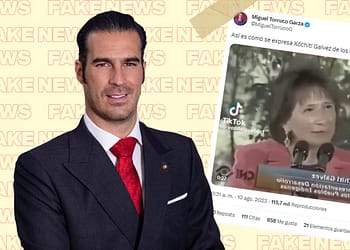 Miguel Torruco Garza difunde fake news de Xóchitl Gálvez portada