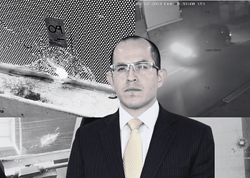 Instalaciones del CDHM recibieron nueve impactos de balas,  Raúl Hernández afirma que se trata de persecución política. Imagen: Data Noticias.