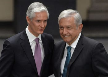 Alfredo del Mazo y AMLO