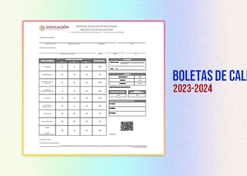 BOLETAS DE CALIFICACIONES 2023 2024