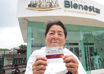 no recogí la tarjeta del bienestar