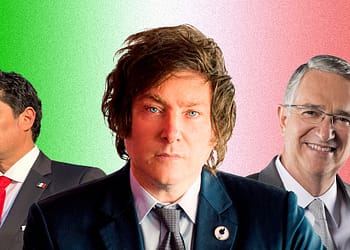 javier milei quien lo apoya en México portada