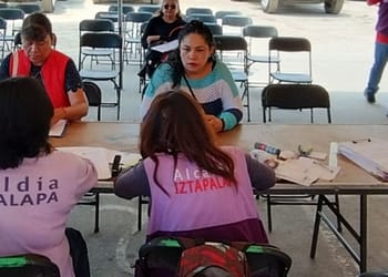 Trabajo Iztapalapa promotores sociales registro
